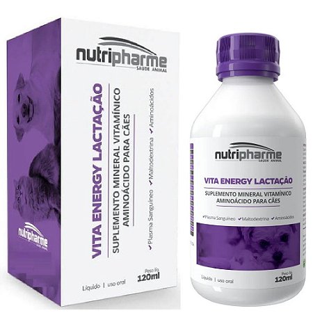 Suplemento Vitamínico Vita Energy Lactação 120ml Nutripharme