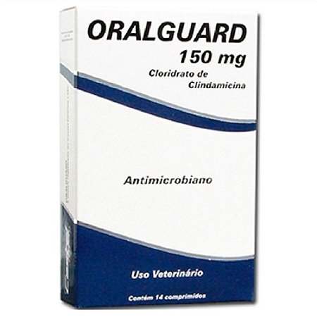 Antimicrobiano Oralguard 150mg 14 comprimidos - Cepav