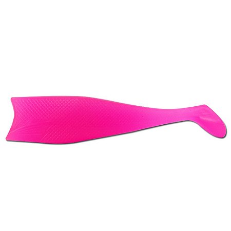 Isca Artificial Shad Para Garoupa 21cm Rosa