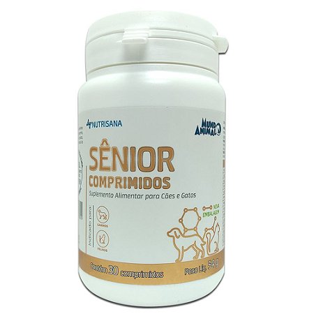 Senior Nutrisana 30 Comprimidos 54g - Mundo Animal