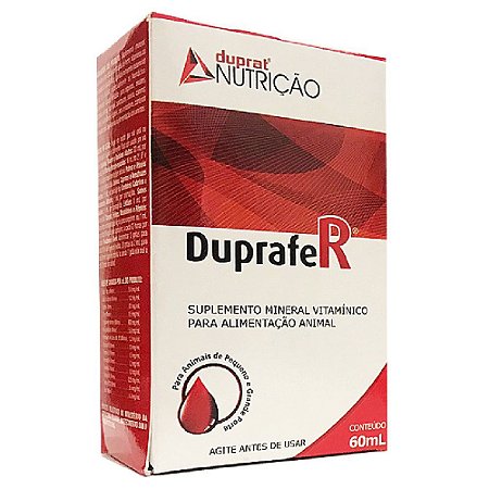 Suplemento Vitamínico Duprafer 60ml Ferro - Duprat