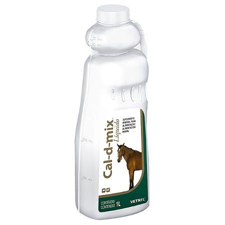 Suplemento Mineral Cal-d-mix Líquido 1L - Vetnil