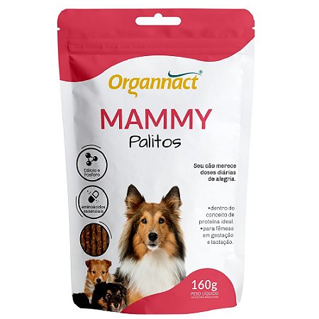 Suplemento Vitamínico Organnact Mammy Palitos 160G
