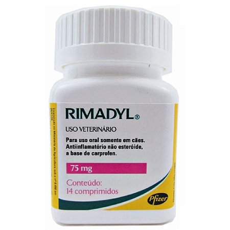 Anti-inflamatório Rimadyl 75mg 14 Comprimidos - Zoetis