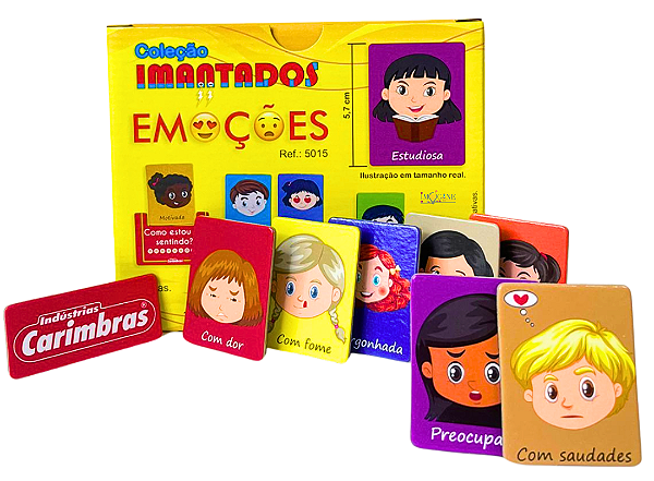 Imã Emoções Educativo Terapêutico Para Quadro Lousa Magnético
