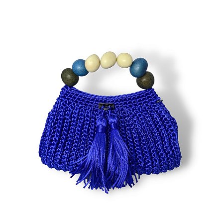 Bolsa de Crochê com Alça de Jarina