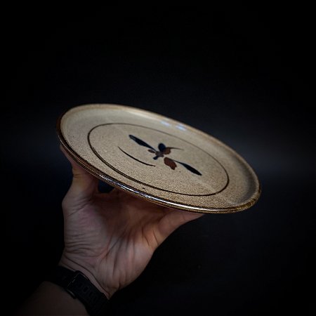 PRATO SOBREMESA FLORAL COLONIAL 21