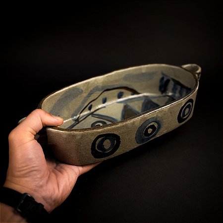 TRAVESSA P PEIXE FLORAL COLONIAL