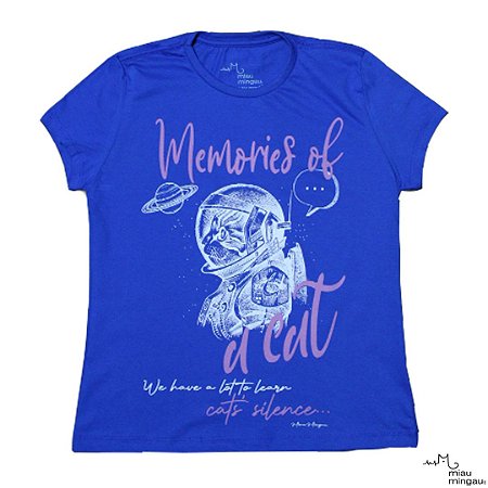 Camiseta Memories of a Cat