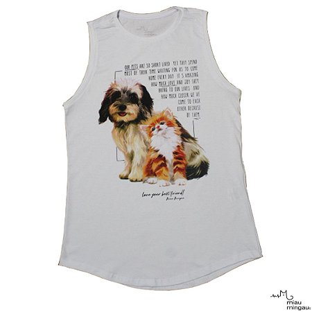 Camiseta Regata Best Friens