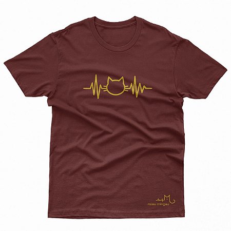 Camiseta Heart and Cat