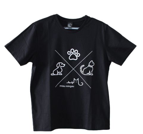 Camiseta X Cat and Dog