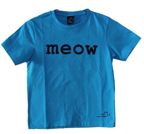 Camiseta Meow Infantil