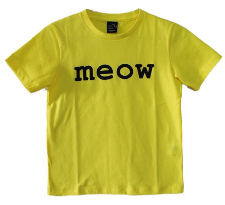 Camiseta Meow Infantil