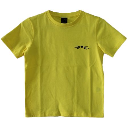 Camiseta Infantil Bigode de Gato