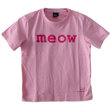 Camiseta Meow Infantil