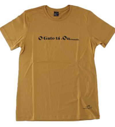 Camiseta O Gato tá rOnronando