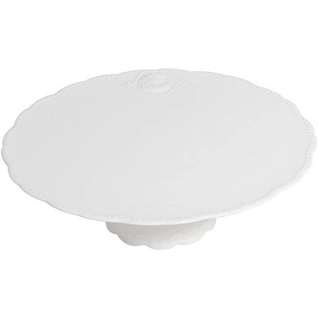 Boleira com Pé White em Porcelana 29cm Lyor