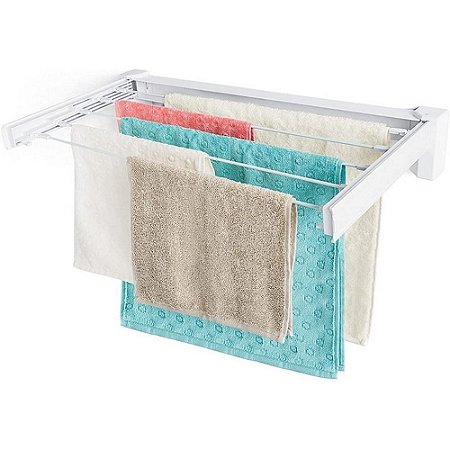 Varal Retratil 5 Varetas 37x70cm Branco - ORDENE