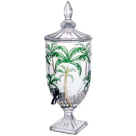 Suqueira Palm Tree Color em Cristal 4,5 L Class