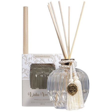 Difusor de Aromas Vanilla Bourbon 400ml Acqua Aroma
