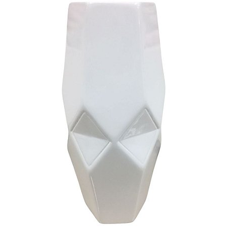 Vaso Decorativo Cancun 37x11cm Branco – Ana Claudia