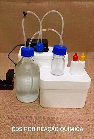 Gerador de solução de ClO2 a 3000 ppm por reação química (Lançamento)