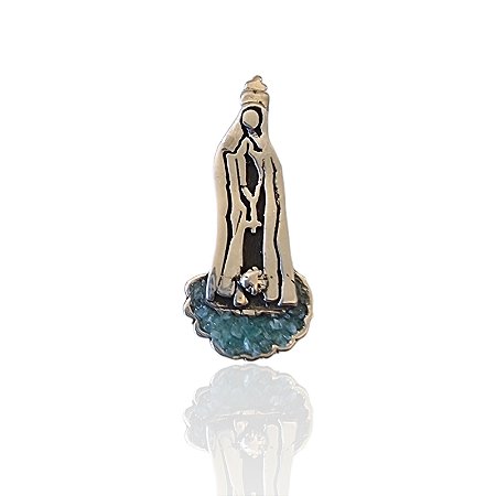 Pingente de Nossa Senhora de Fatima na Nuvem prata925.
