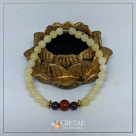 Amuleto de prosperidade -pulseira