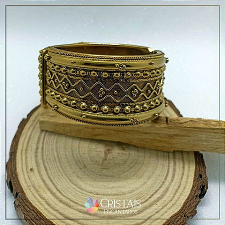 Bracelete ouro velho