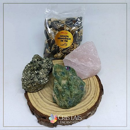kit de cristais mulheres prósperas