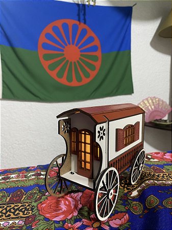 Carroça Cigana Vermelha
