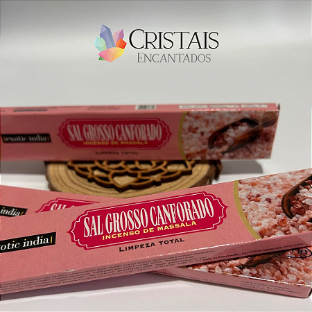 Incenso de Sal Grosso Canforado