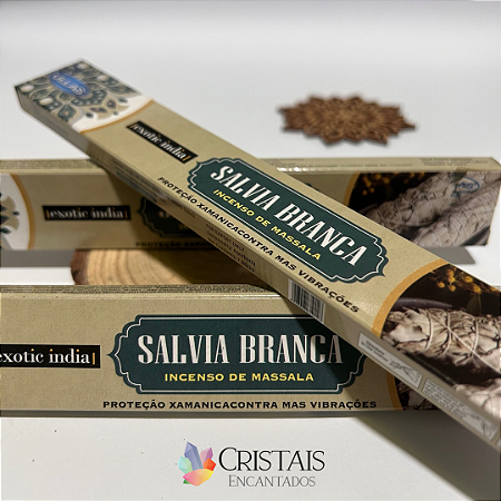 Incenso de Salvia Branca - Massala