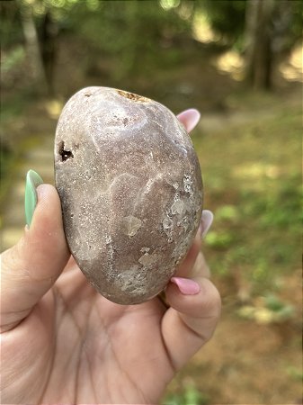 Drusa Ametista Rosa -  peça única.