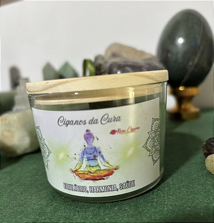 Vela Perfumada - Saúde e Equilibrio