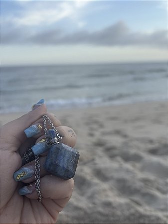 DUPLICADO - Pingente Coração Amazonita