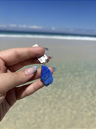 Pingente em Lápis Lazuli Rolado