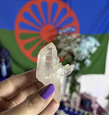 Ponta de Quartzo transparente