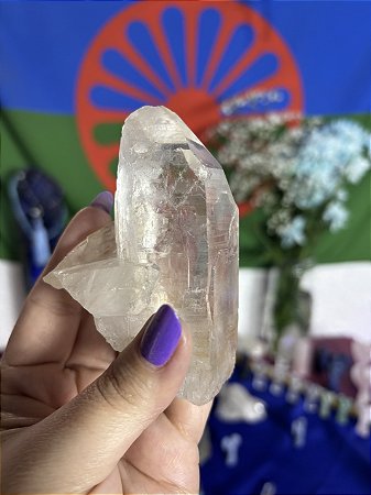 Drusa Quartzo Transparente