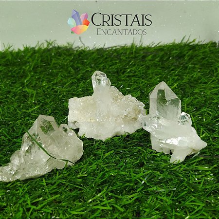 Drusa quartzo transparente