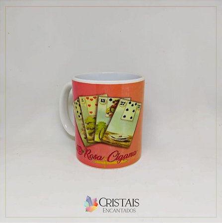 Caneca cigana de baralho
