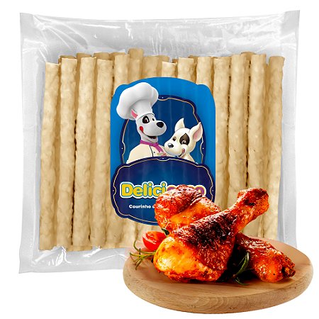 Osso Deliciosso sabor Frango - Palito Médio para Cães -  (Refil) 410g