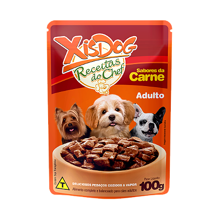 Alimento úmido para Cães - Carne