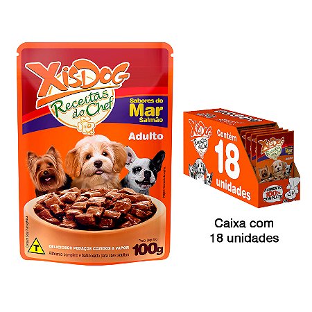 Caixa de Alimento úmido para Cães - Sabores do Mar