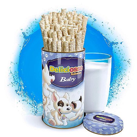 Osso Deliciosso Baby - Palito Fino para Cães Filhotes - 410g