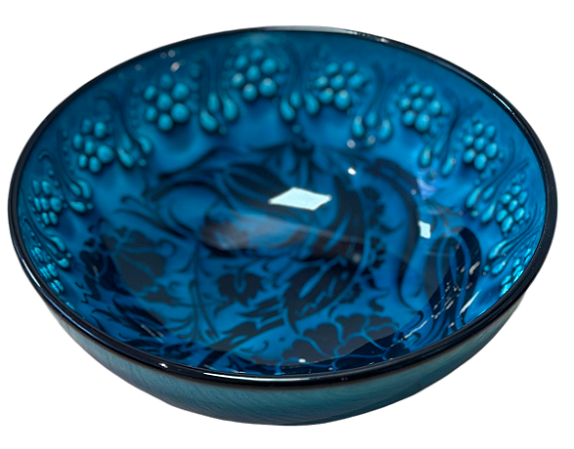 TIGELA AZUL M 15CM
