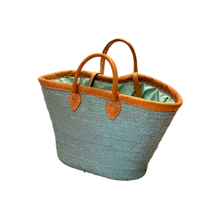 BOLSA LANTEJOULAS AZUL