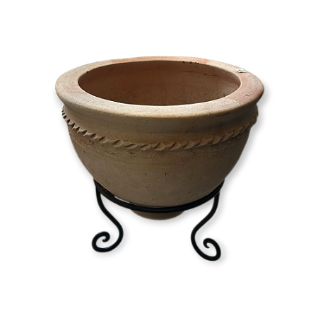 VASO MARROQUINO ARTESANAL TERRACOTA 46CM