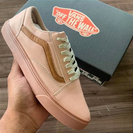 vans feminino nude
